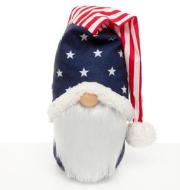 Meravic SALE 10" Uncle Sam Gnome w/ Floppy Hat