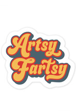 Nice Enough Artsy Fartsy MINI Sticker