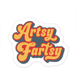 Nice Enough Artsy Fartsy MINI Sticker