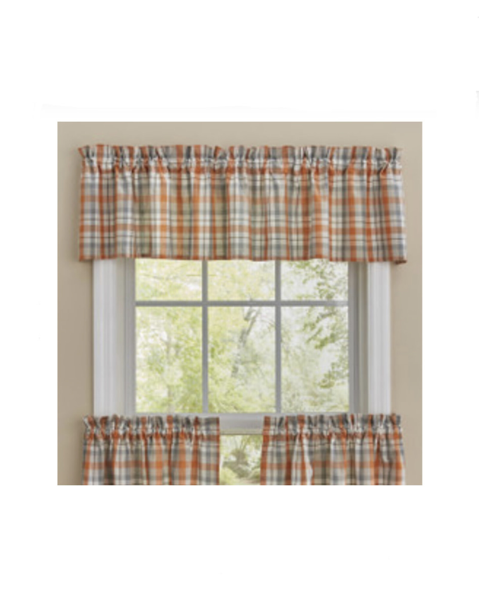 Park Designs SALE Valance - Apricot & Stone