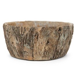 Meravic 6.5x3" Bark Concrete Bowl