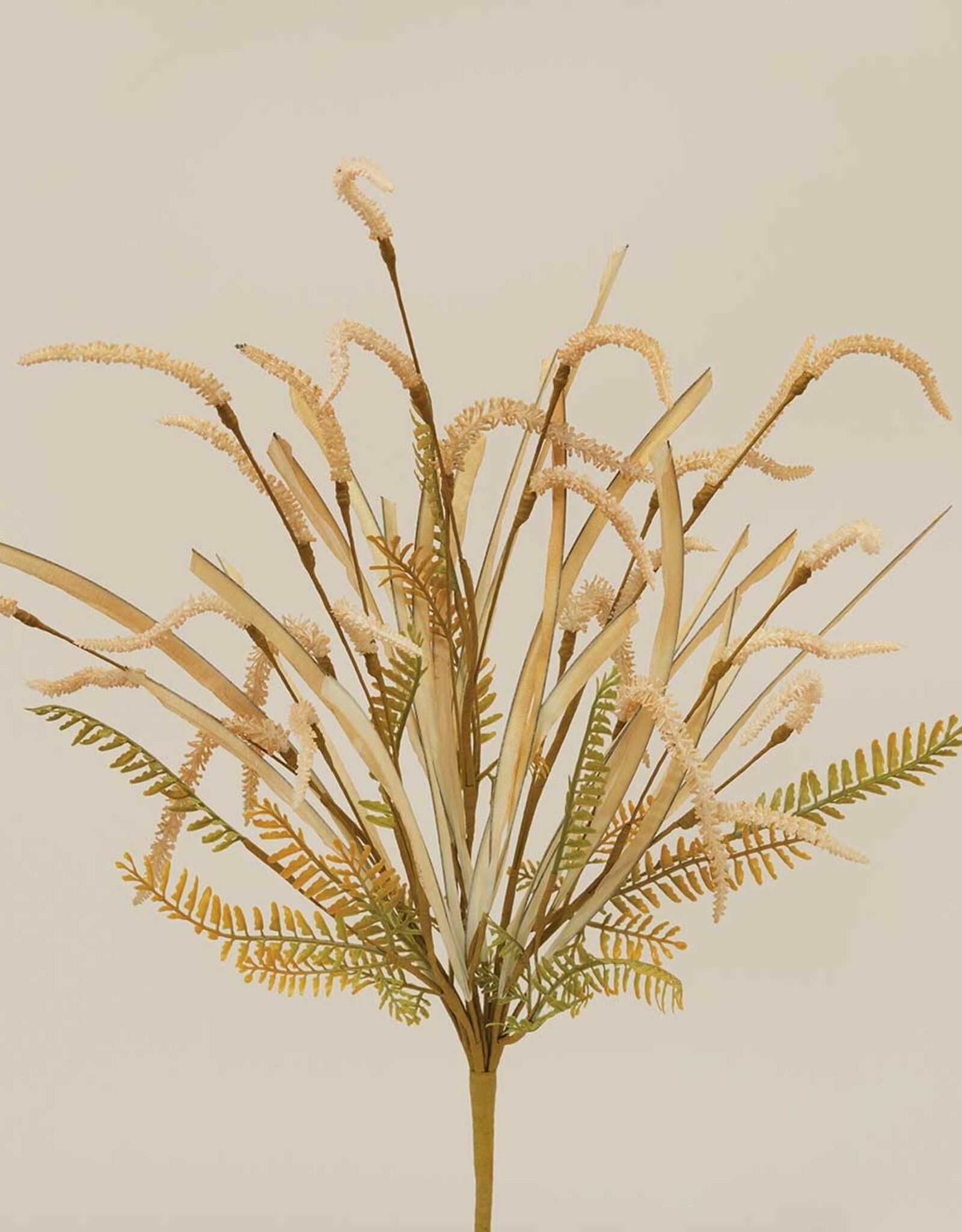 Meravic 22" Field Grass Bush - Beige