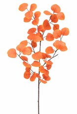 Meravic 36.5" Autumn Eucalyptus Spray - Orange
