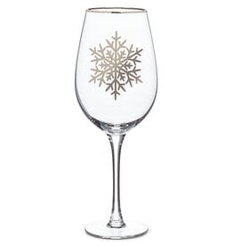 Abbott SALE Snowflake Wine Glass
