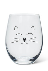 Abbott Cat Face Stemless Goblet