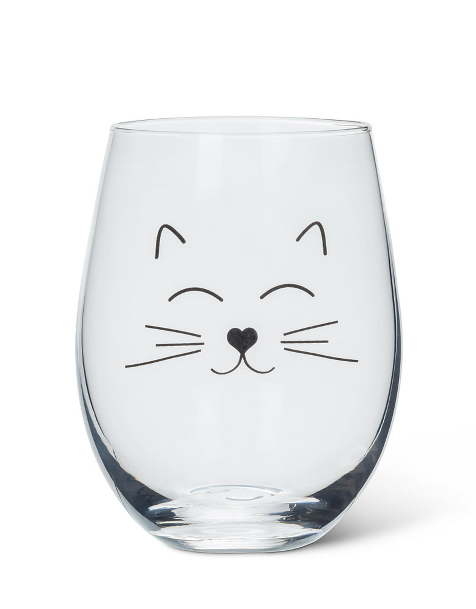 Abbott Cat Face Stemless Goblet