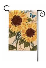 Studio M Sunflowers & Butterfly Garden Flag