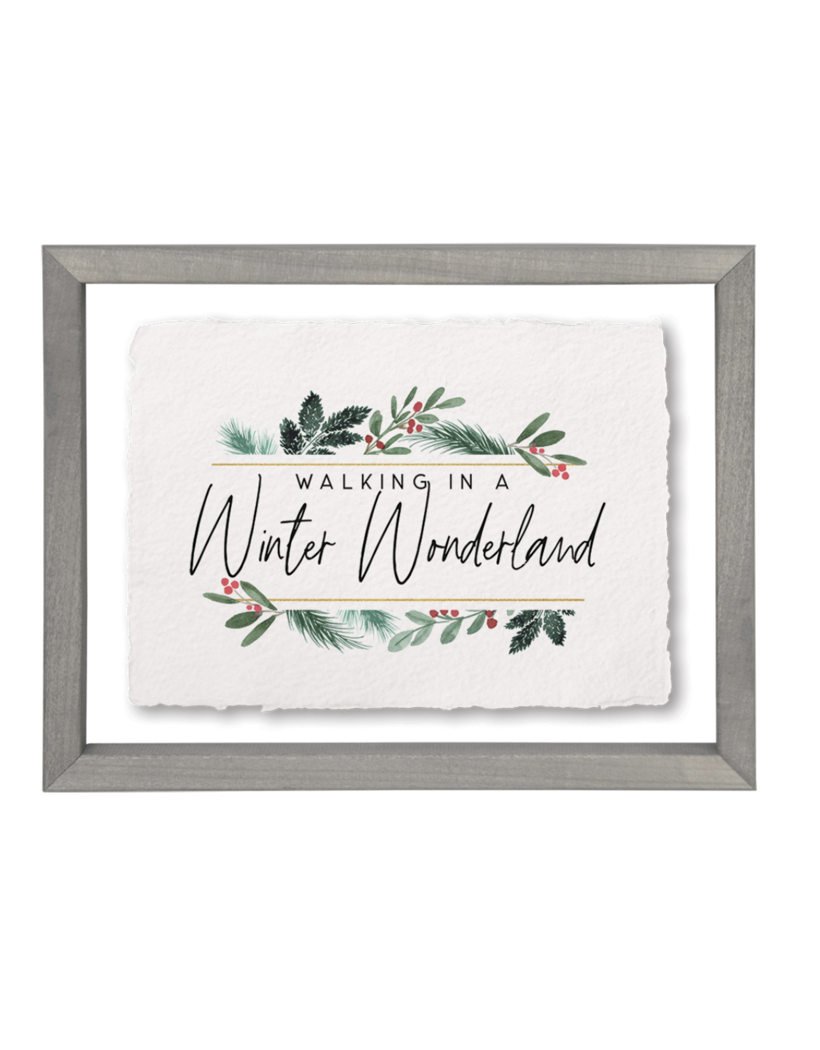 Sincere Surroundings Winter Wonderland Sign