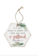 Sincere Surroundings Who Is Gathered Ornament