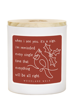 Sincere Surroundings When I See You Candle (Woodland)