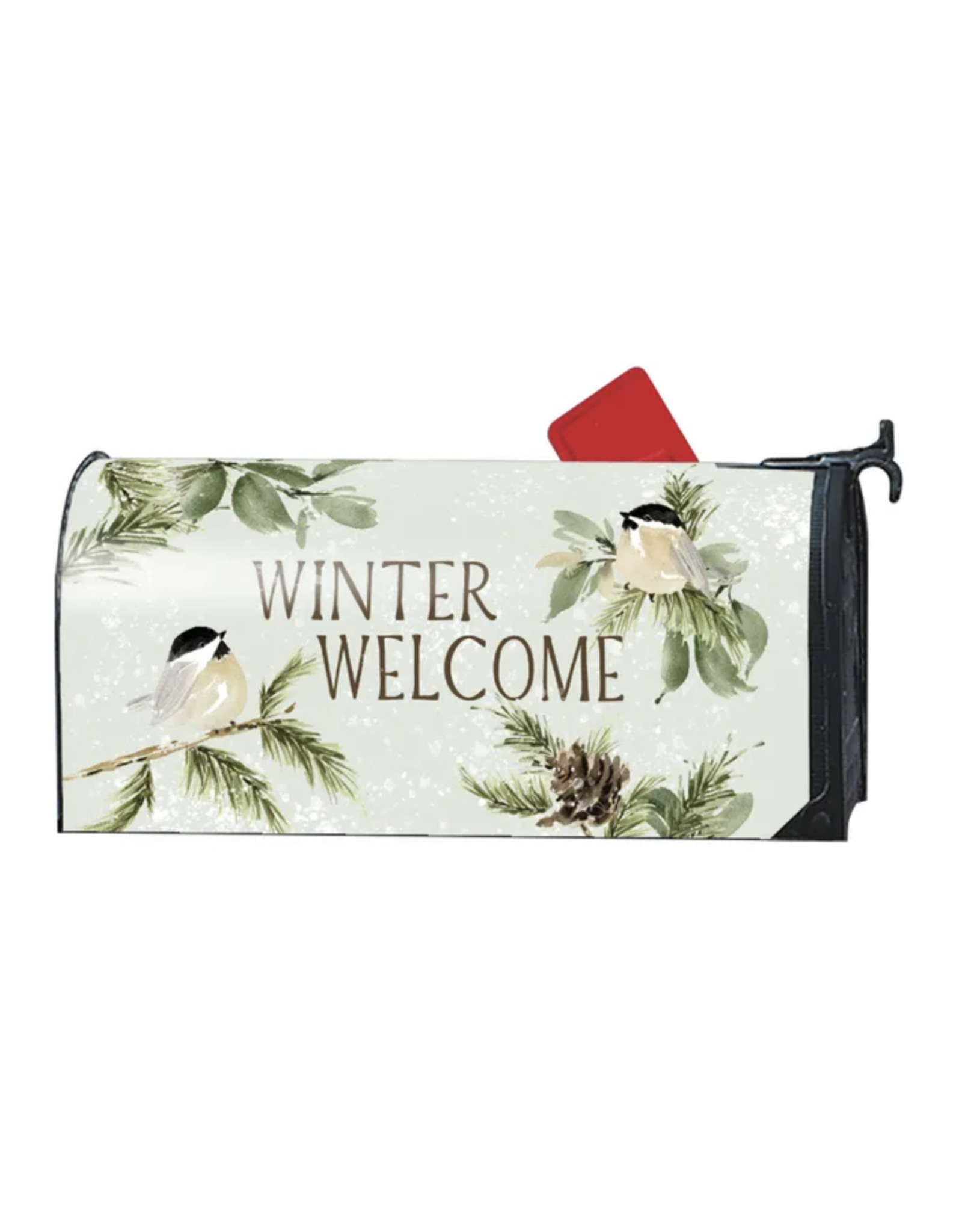 Studio M Winter Chickadee Mailbox Cover