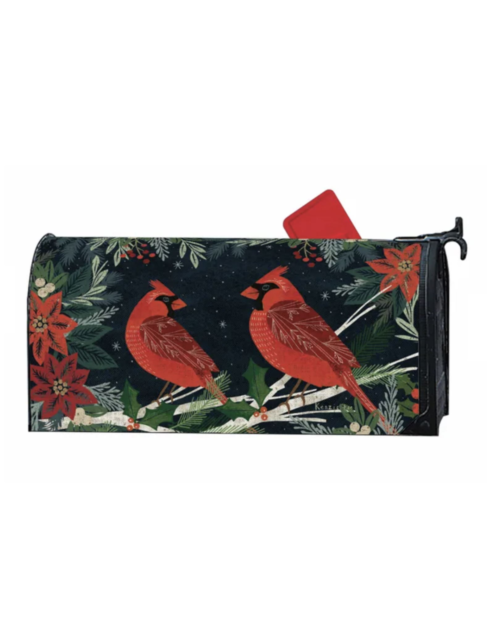Studio M Cardinals and Berries Mailbox Cover