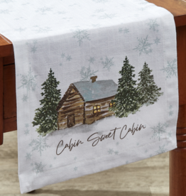 Park Designs 54" Table Runner - Cabin Sweet Cabin