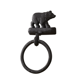 Park Designs Towel Ring - Cast Bear