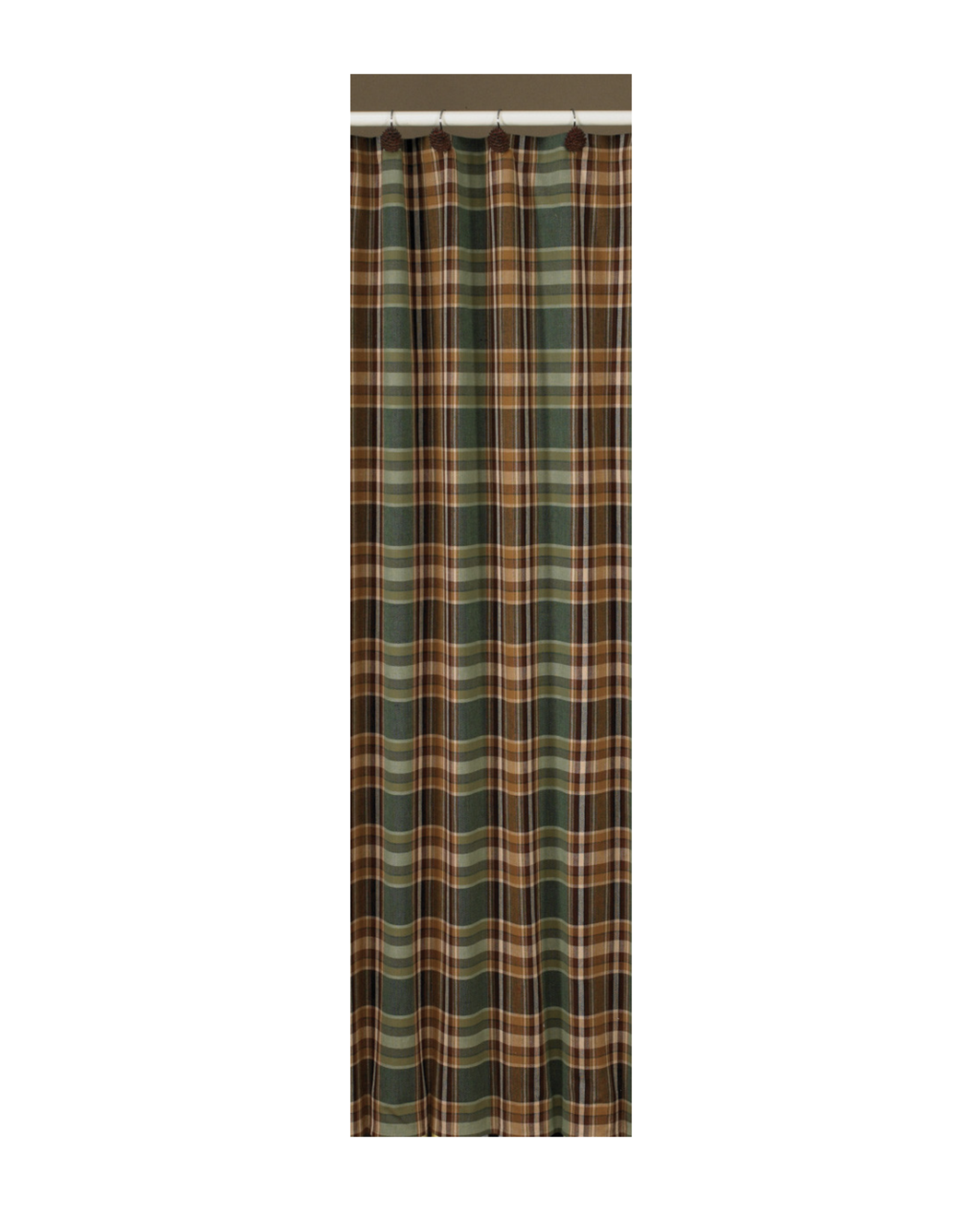 Park Designs Wood River Shower Curtain