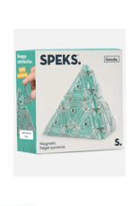Speks SALE Crystal Pyramid - Aqua