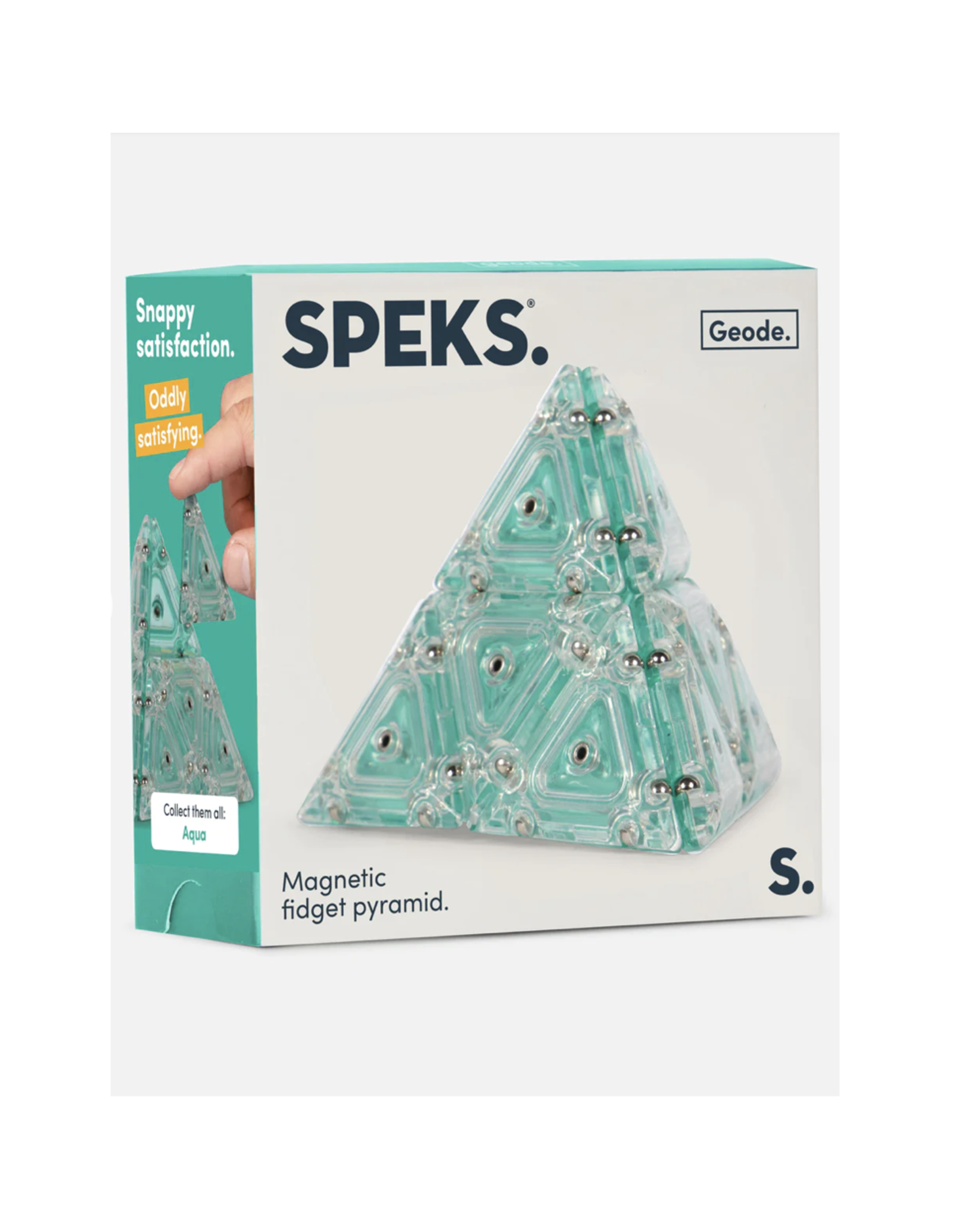 Speks Crystal Pyramid - Aqua