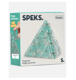 Speks SALE Crystal Pyramid - Aqua