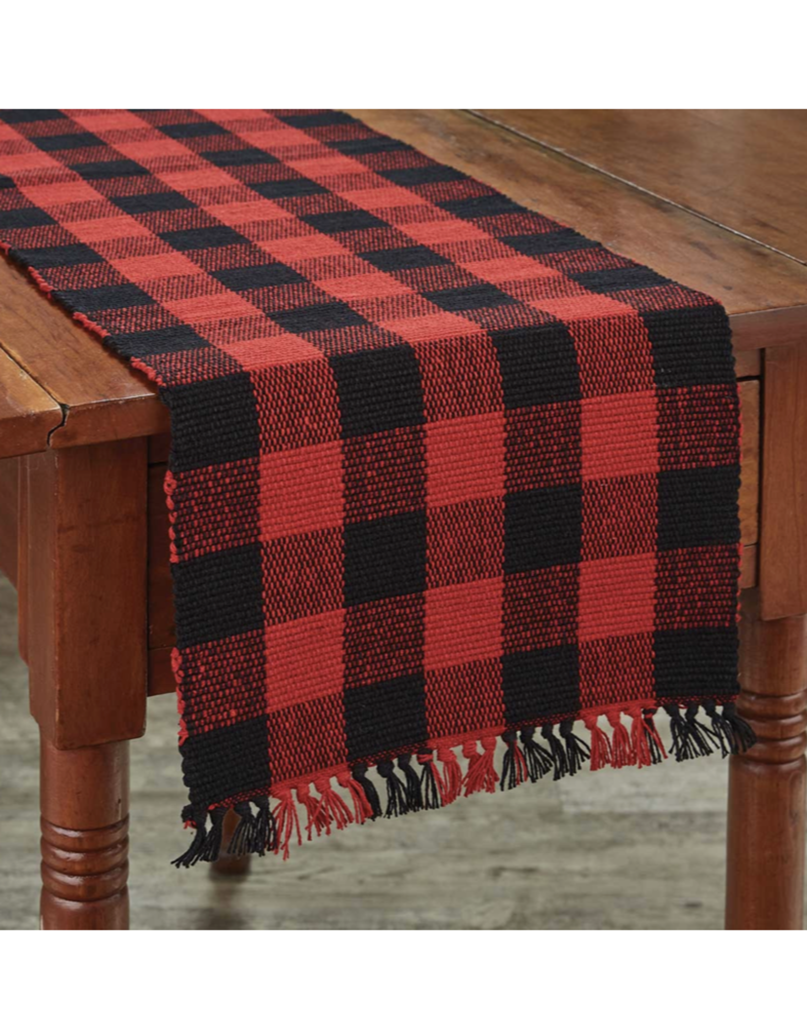 Park Designs 54" Table Runner - Buffalo Check Yarn