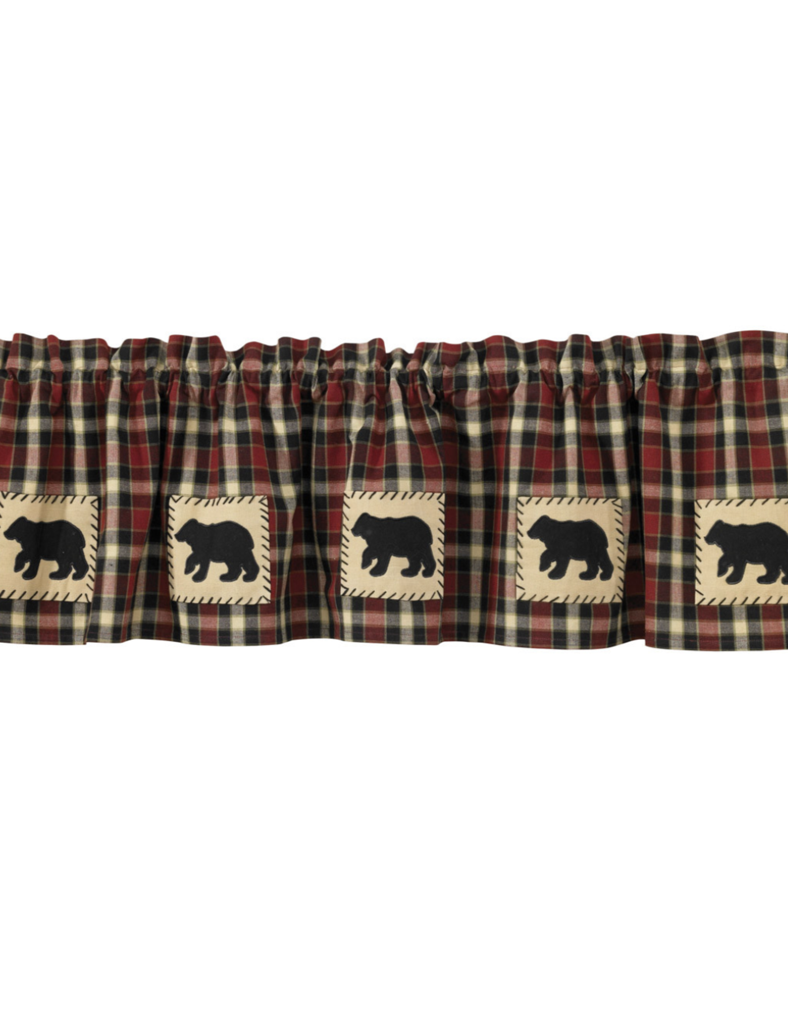 Park Designs Lined Valance - Concord Bear
