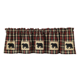 Park Designs Lined Valance - Concord Bear
