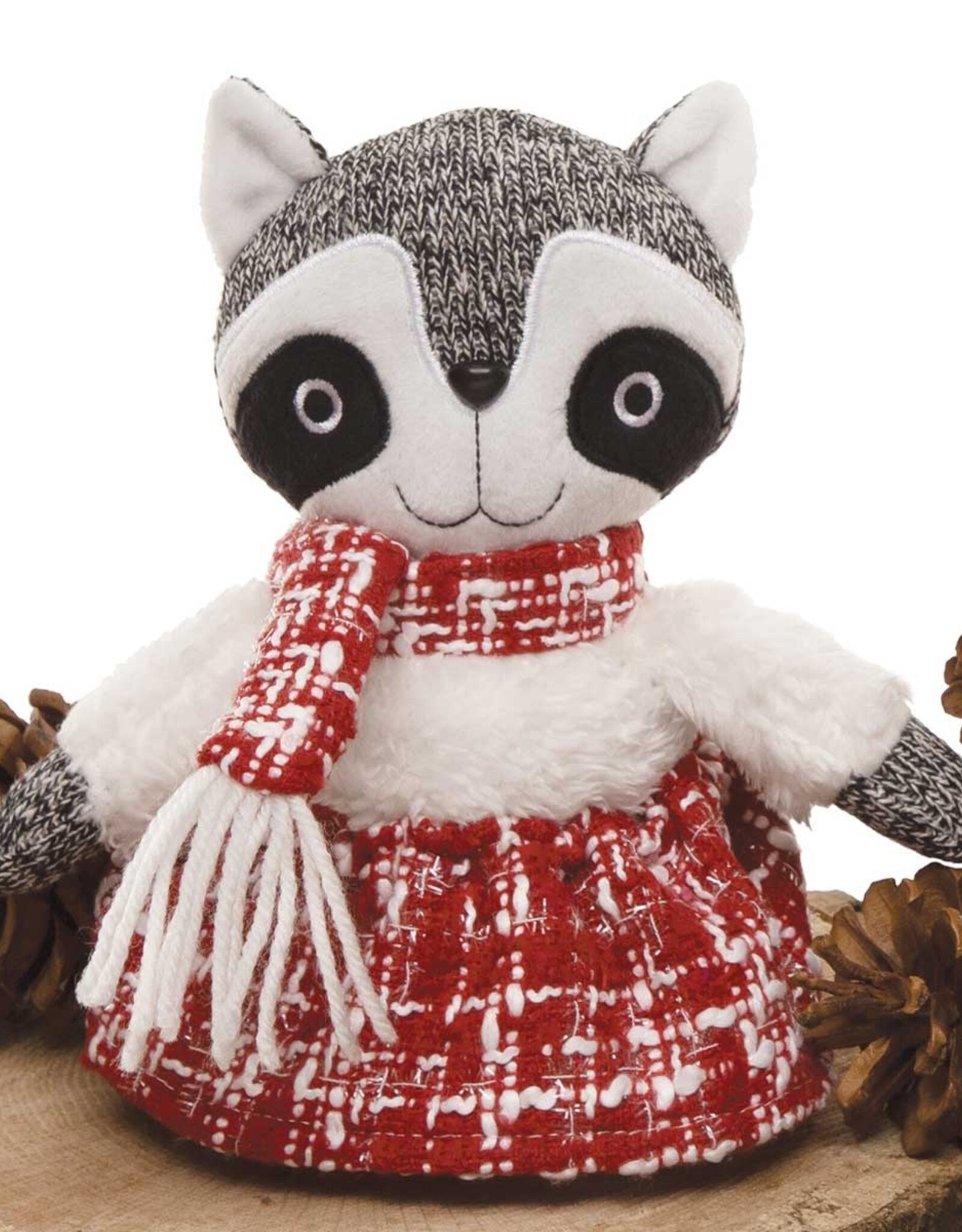 Meravic SALE 8" Racoon Winter Critter
