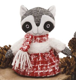 Meravic SALE 8" Racoon Winter Critter