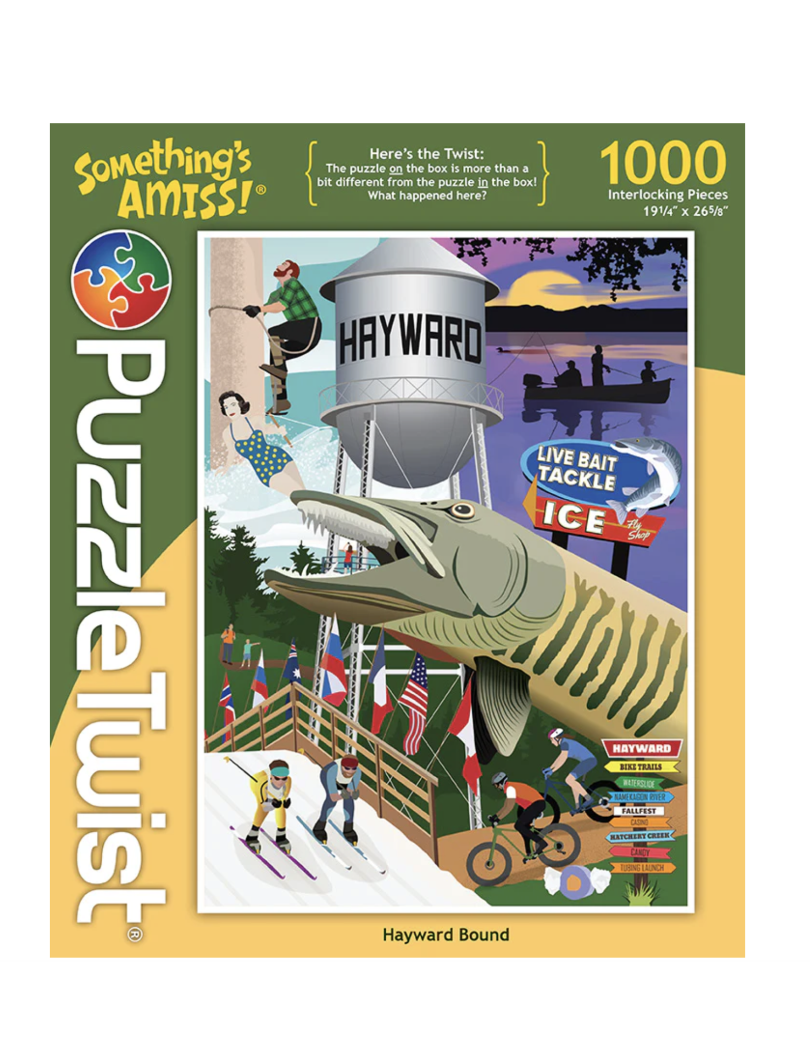 Something's Amiss Hayward Bound 1,000 Piece Puzzle Twist