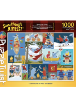 Something's Amiss Adventures of Paul and Babe 1,000 Piece Puzzle Twist