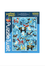 Something's Amiss Woodland Dalas 1,000 Piece Puzzle Twist