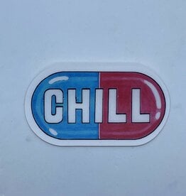 Nice Enough Chill Pill Sticker