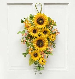 Meravic 26" Sunflower w/ Daisy Bough