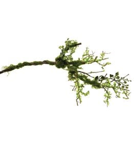 Meravic 19" Faux Wired Twig and Moss Branch