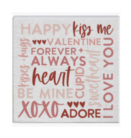 Sincere Surroundings SALE Valentine Word Collage Sign