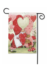 Studio M Love Gnome Garden Flag