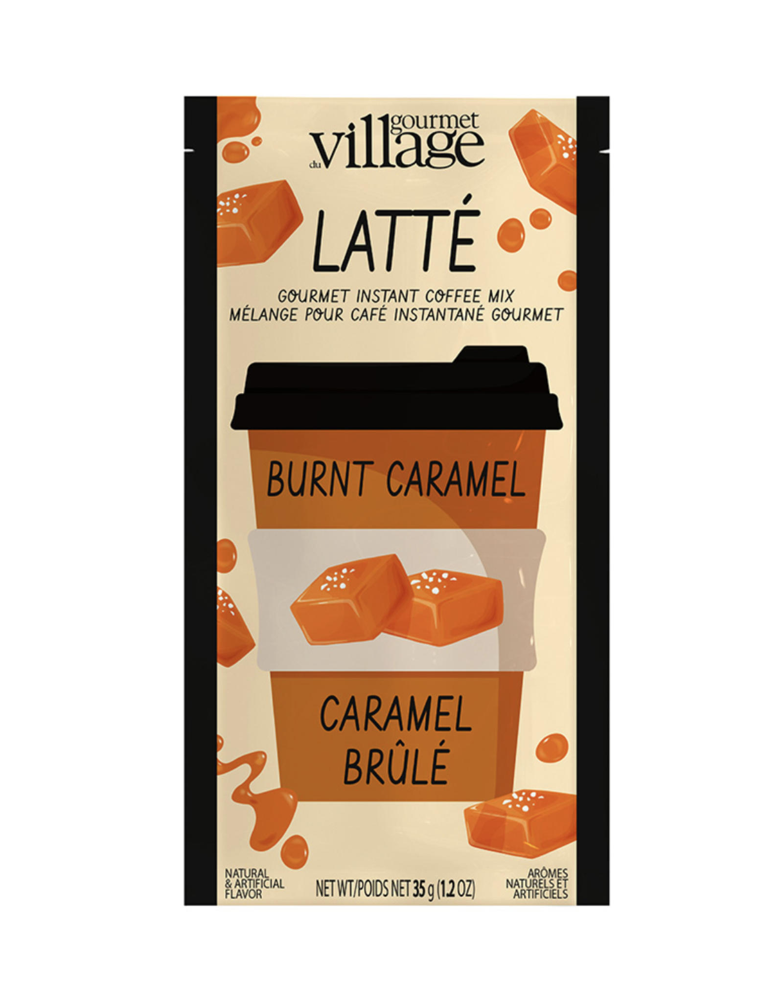Gourmet Village SALE Burnt Caramel Latte Instant Coffee Mix
