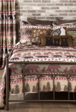 Carstens Bear Stripe Quilt Bed Set - Queen