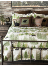 Carstens Pine Wilderness Quilt Bed Set - Twin