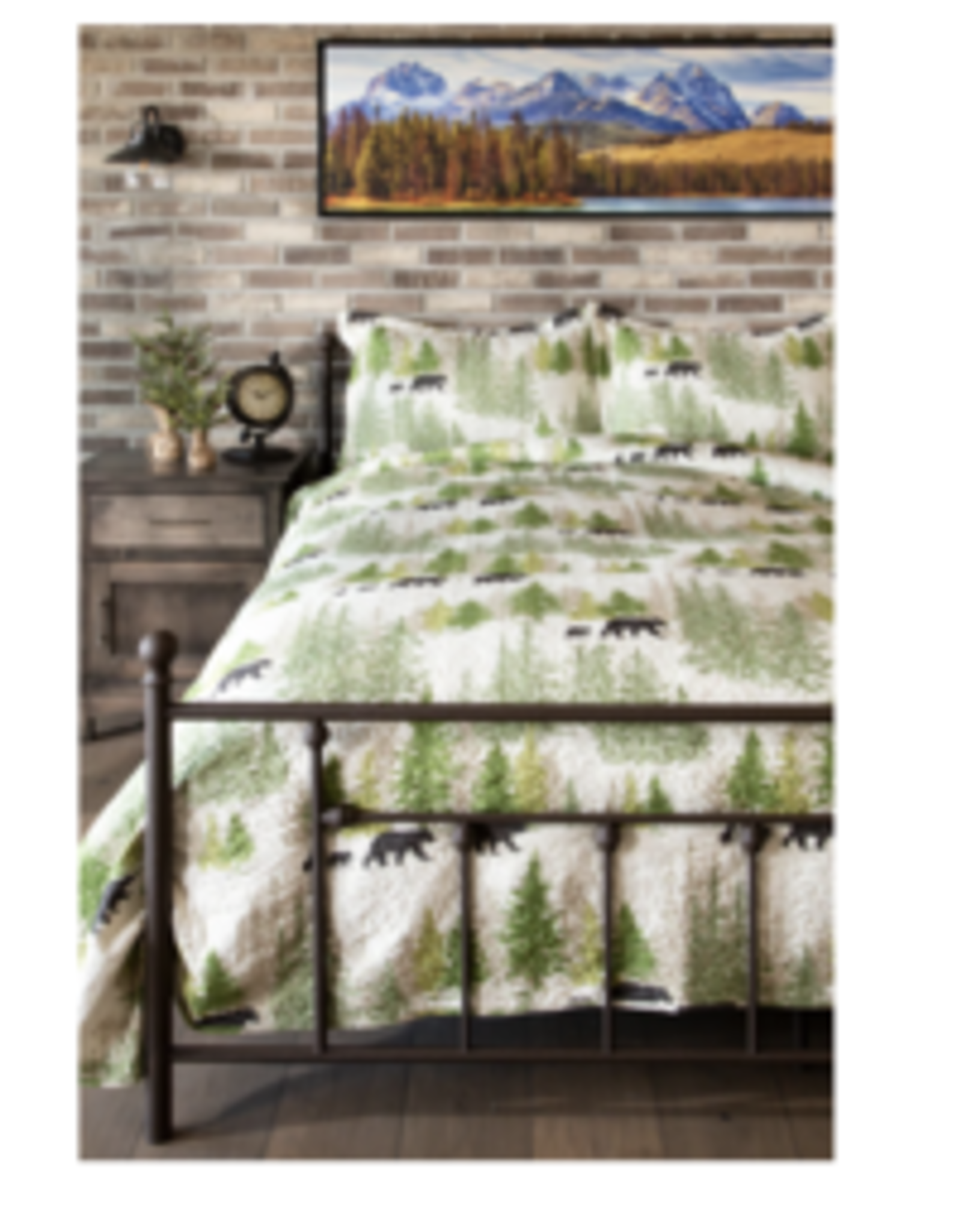 Carstens SALE Pine Wilderness Quilt Bed Set - Twin