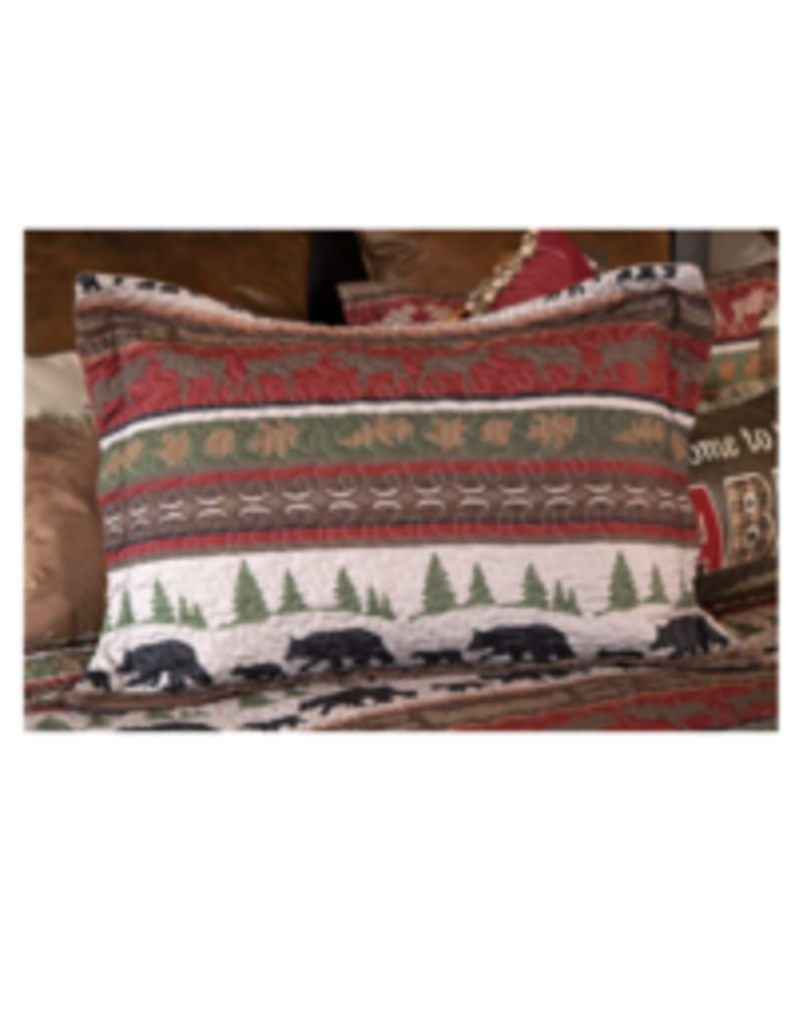 Carstens Cabin and Lodge Stripe Bed Set - King