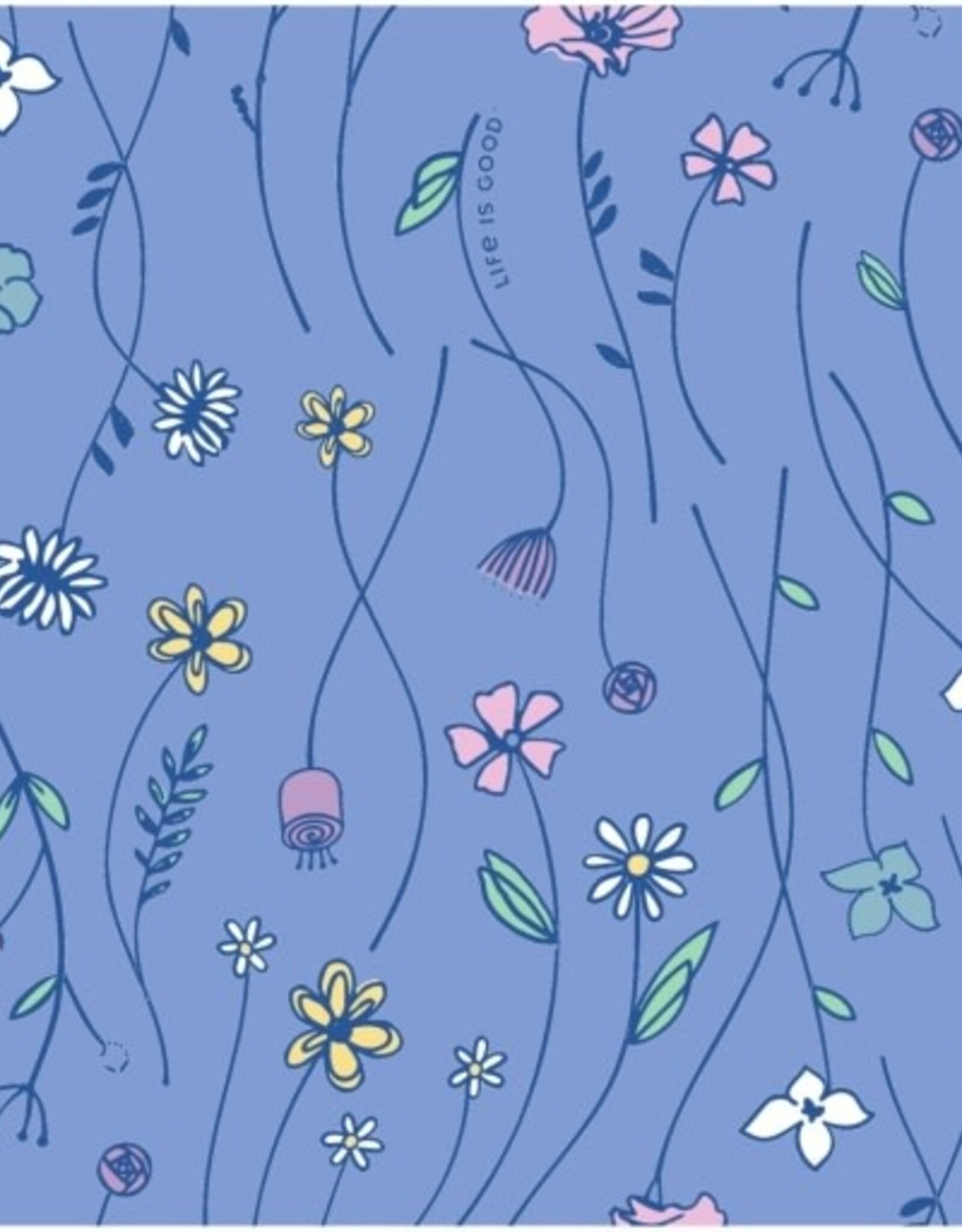 Life Is Good Women's Wildflower Sketch Pattern Lightweight Sleep Pant