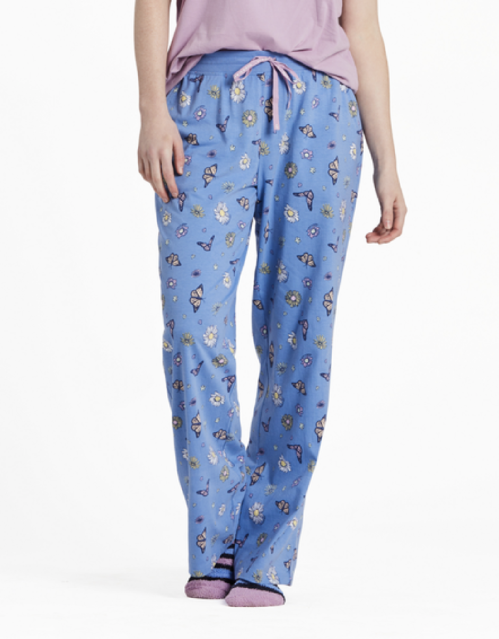 Life Is Good SALE Women's Beauty Is All Directions Pattern Snuggle Up Sleep Pant