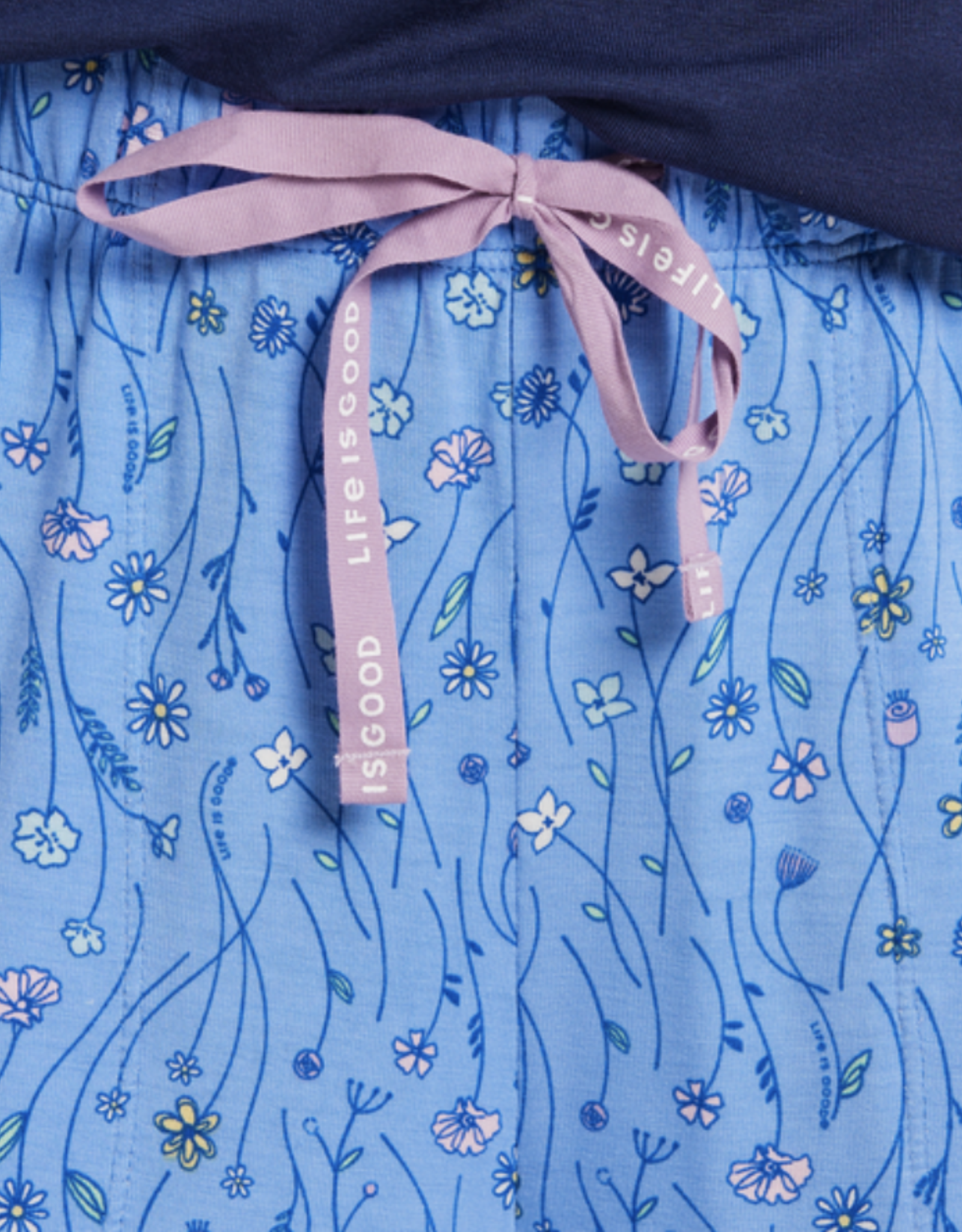 Life Is Good SALE Women's Wildflower Sketch Pattern Lightweight Sleep Pant
