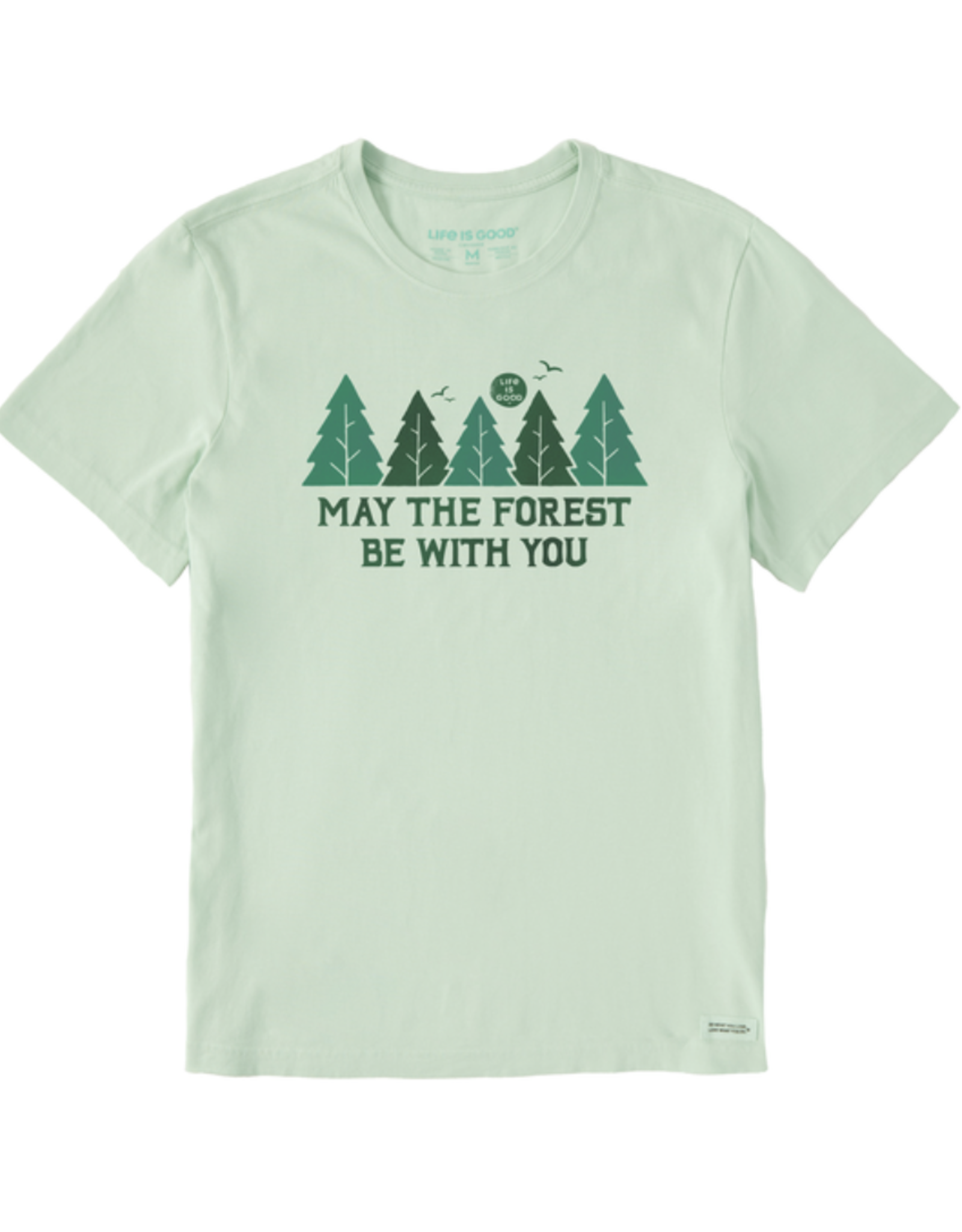 Life Is Good Men's May The Forest Be With You Short Sleeve Crusher Tee