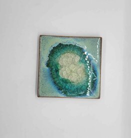 Dock 6 Pottery Glass Coaster - Jade