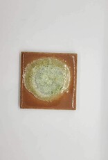 Dock 6 Pottery SALE Glass Coaster -Pumpkin