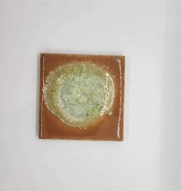 Dock 6 Pottery SALE Glass Coaster -Pumpkin Dock 6 Pottery SALE Glass Coaster -Pumpkin