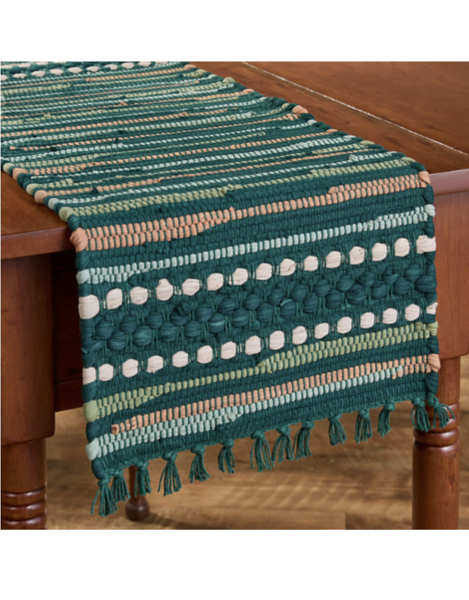 Park Designs 36" Table Runner - Rainforest Chindi
