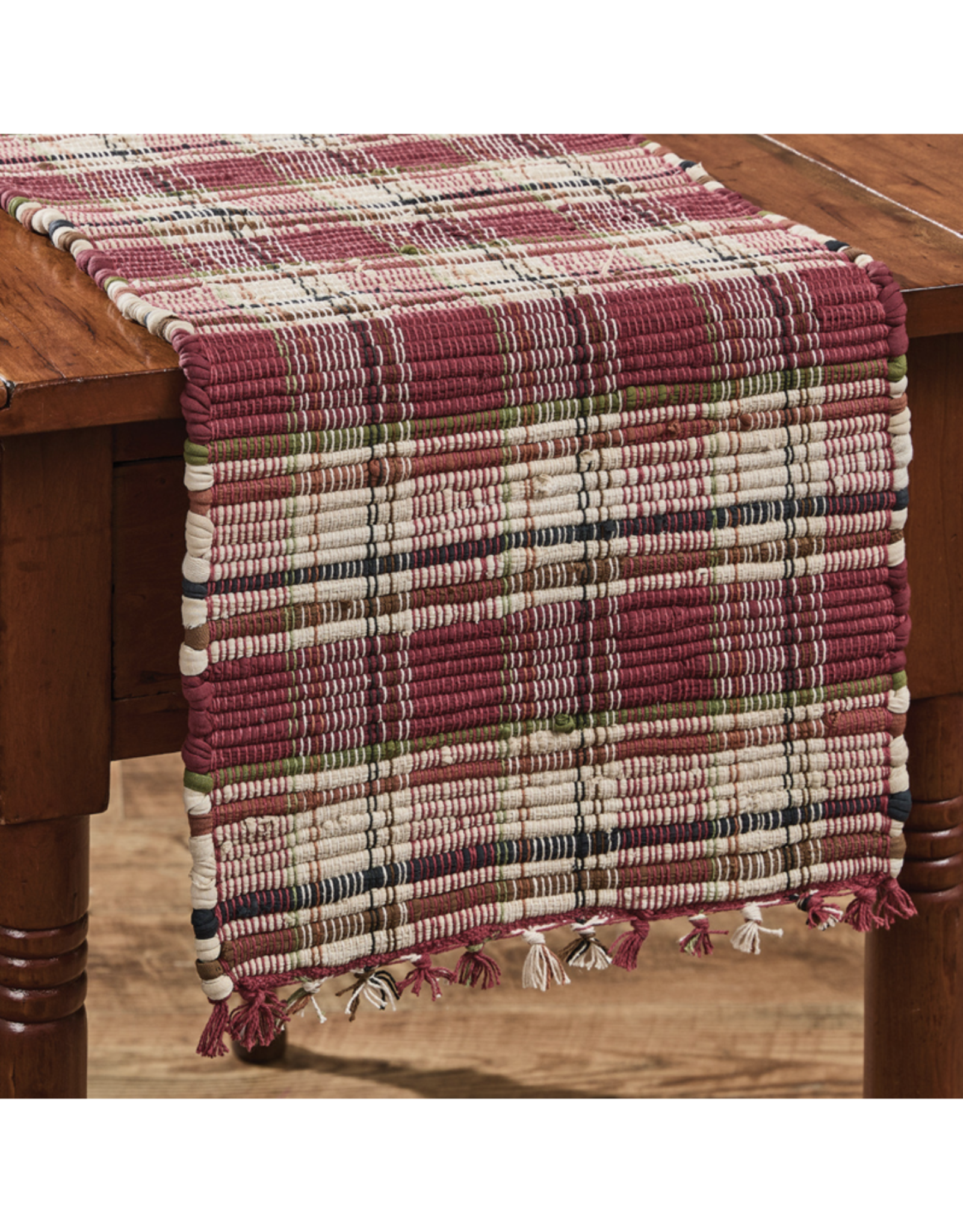 Park Designs 54" Table Runner - Culpepper Chindi