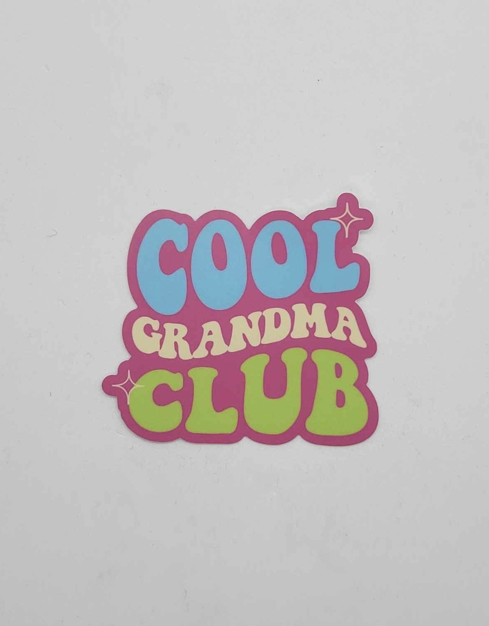 Big Moods Stickers Cool Grandma Club Sticker